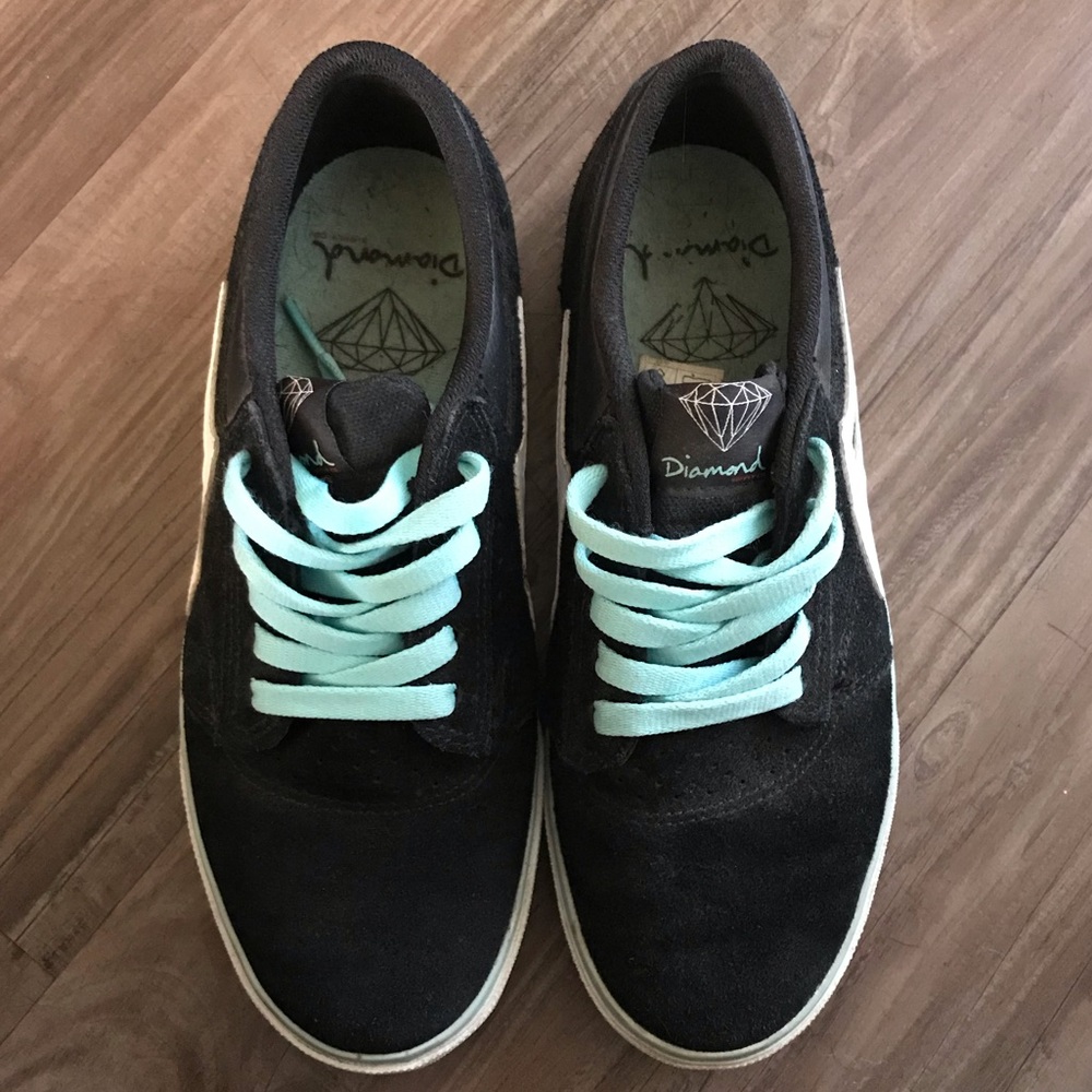 Lakai griffin skate shoes - diamond collab